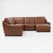 clayton living room light brown sectional   