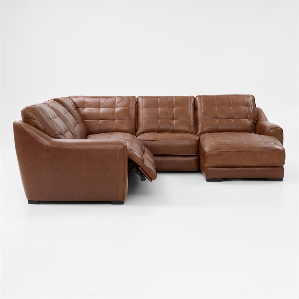 clayton living room light brown sectional   