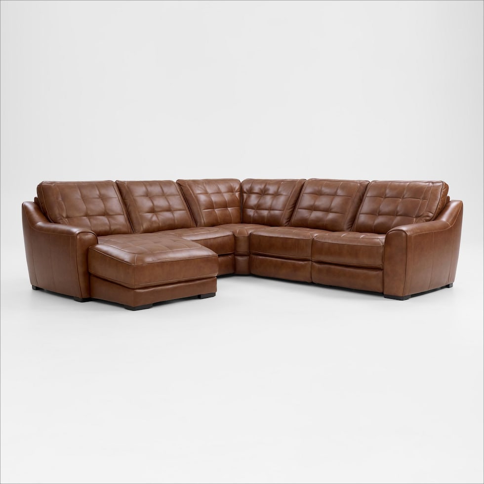 clayton living room light brown sectional   