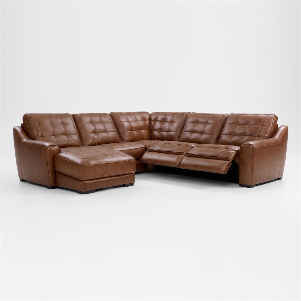 clayton living room light brown sectional   