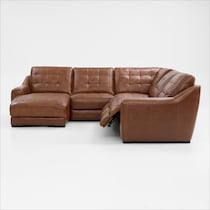 clayton living room light brown sectional   