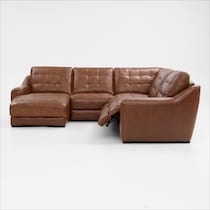 clayton living room light brown sectional   