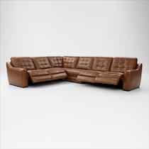 clayton living room light brown sectional   