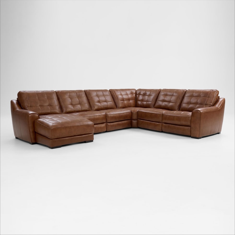 clayton living room light brown sectional   
