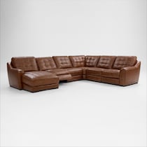 clayton living room light brown sectional   
