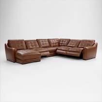 clayton living room light brown sectional   