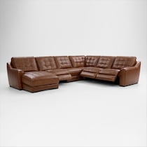 clayton living room light brown sectional   