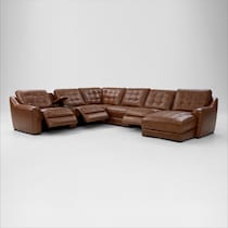 clayton living room light brown sectional   