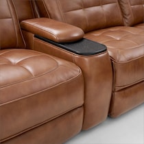 clayton living room light brown sectional   