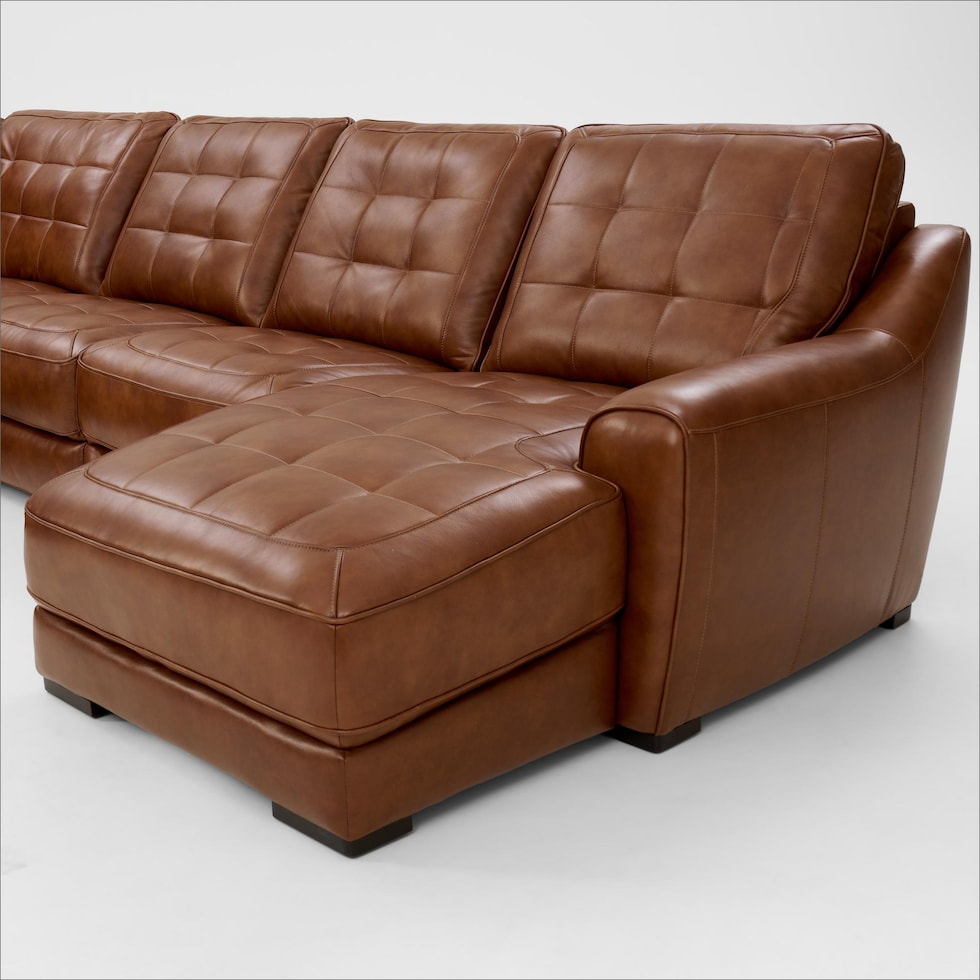 clayton living room light brown sectional   