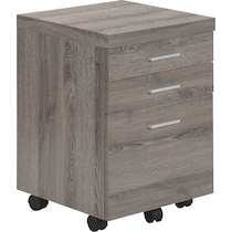 clayton light brown file cabinet   