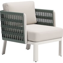 clearwater white outdoor chair   