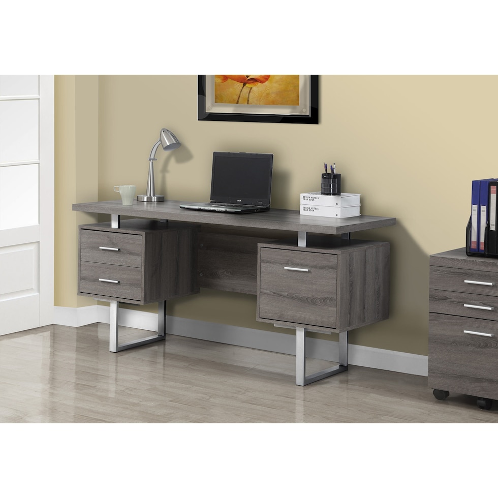 cleveland light brown desk   