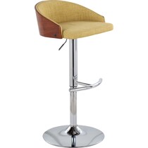clinton gray bar stool   