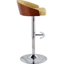 clinton gray bar stool   