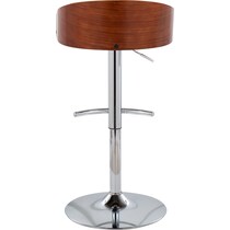 clinton gray bar stool   