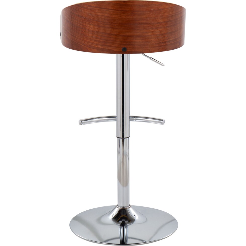 clinton gray bar stool   