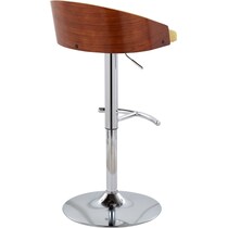 clinton gray bar stool   