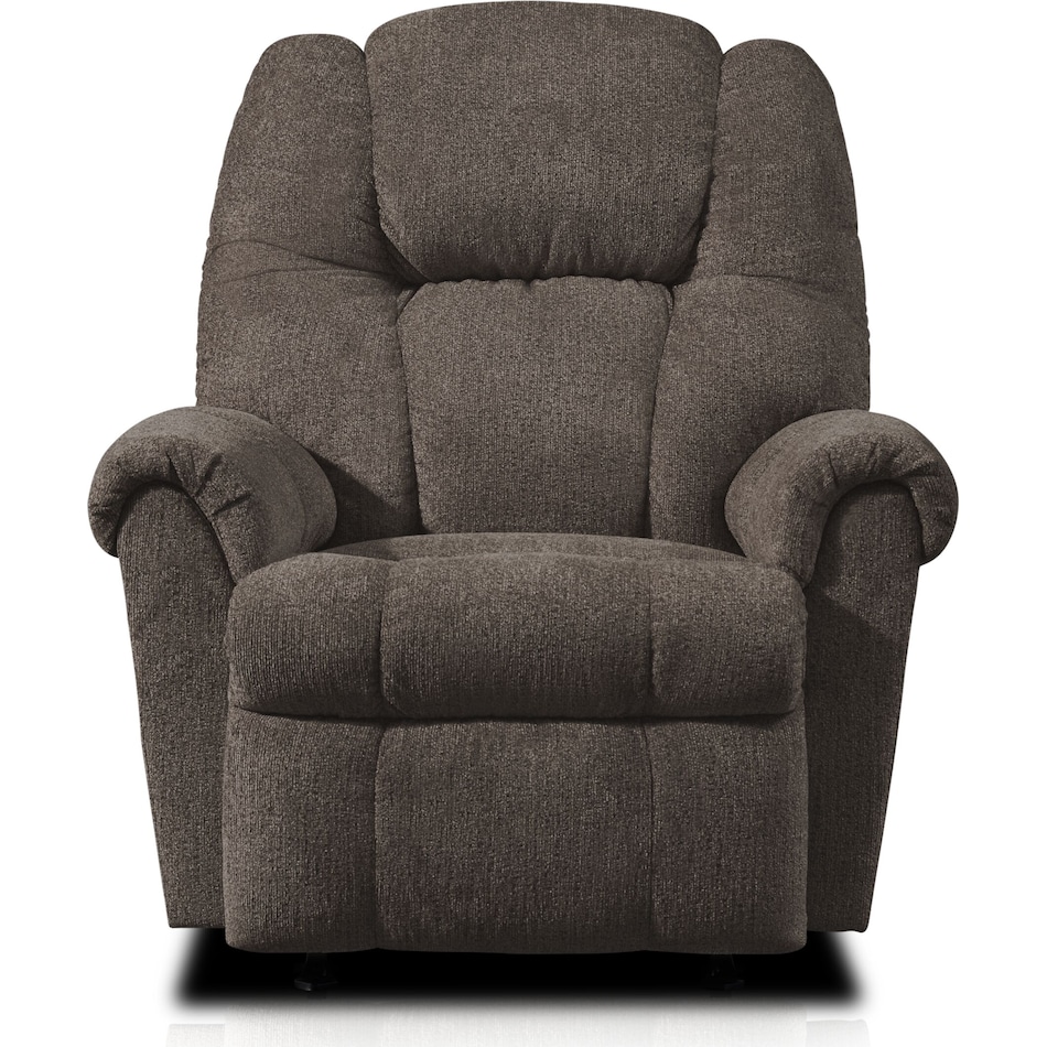 clyde dark brown recliner   