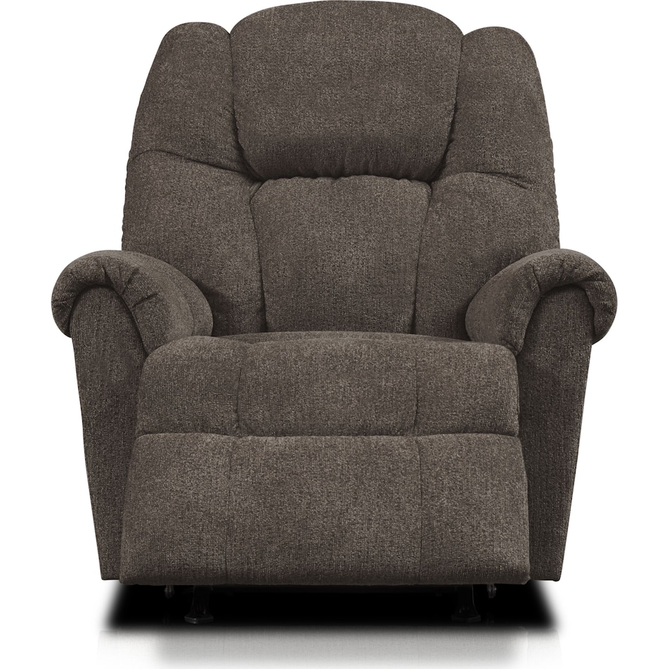 clyde dark brown recliner   