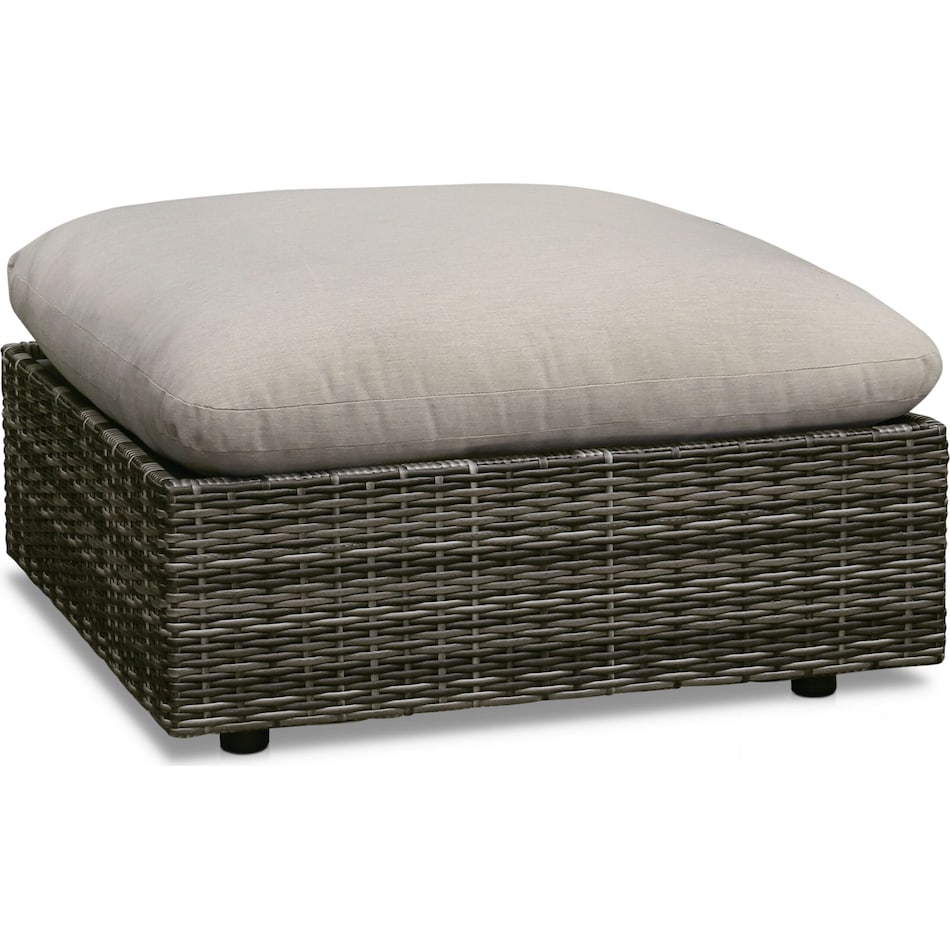 Coastline Outdoor Ottoman American Signature Furniture