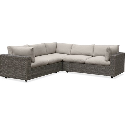 Coastline Outdoor 3-Piece Sectional