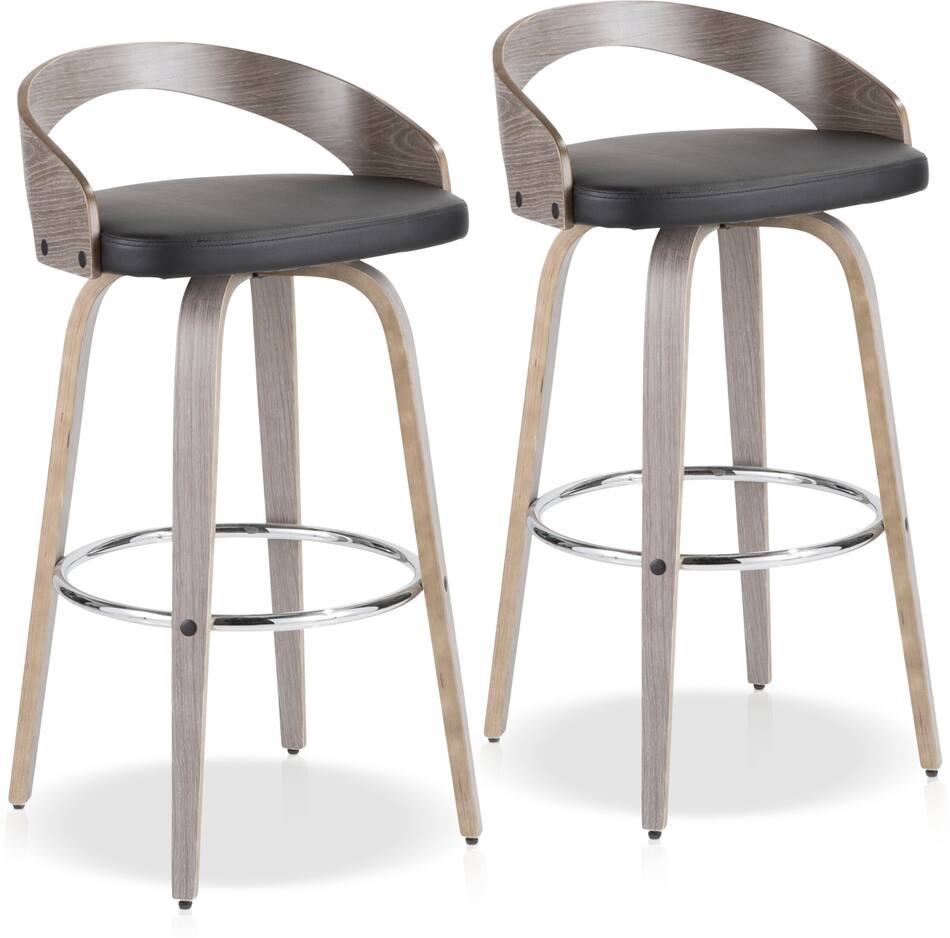 Cocina Set of 2 Bar Stools American Signature Furniture