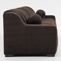 coco dark brown sofa   