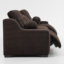 coco dark brown sofa   