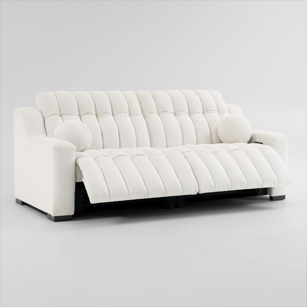 coco white sofa   