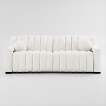 coco white sofa   