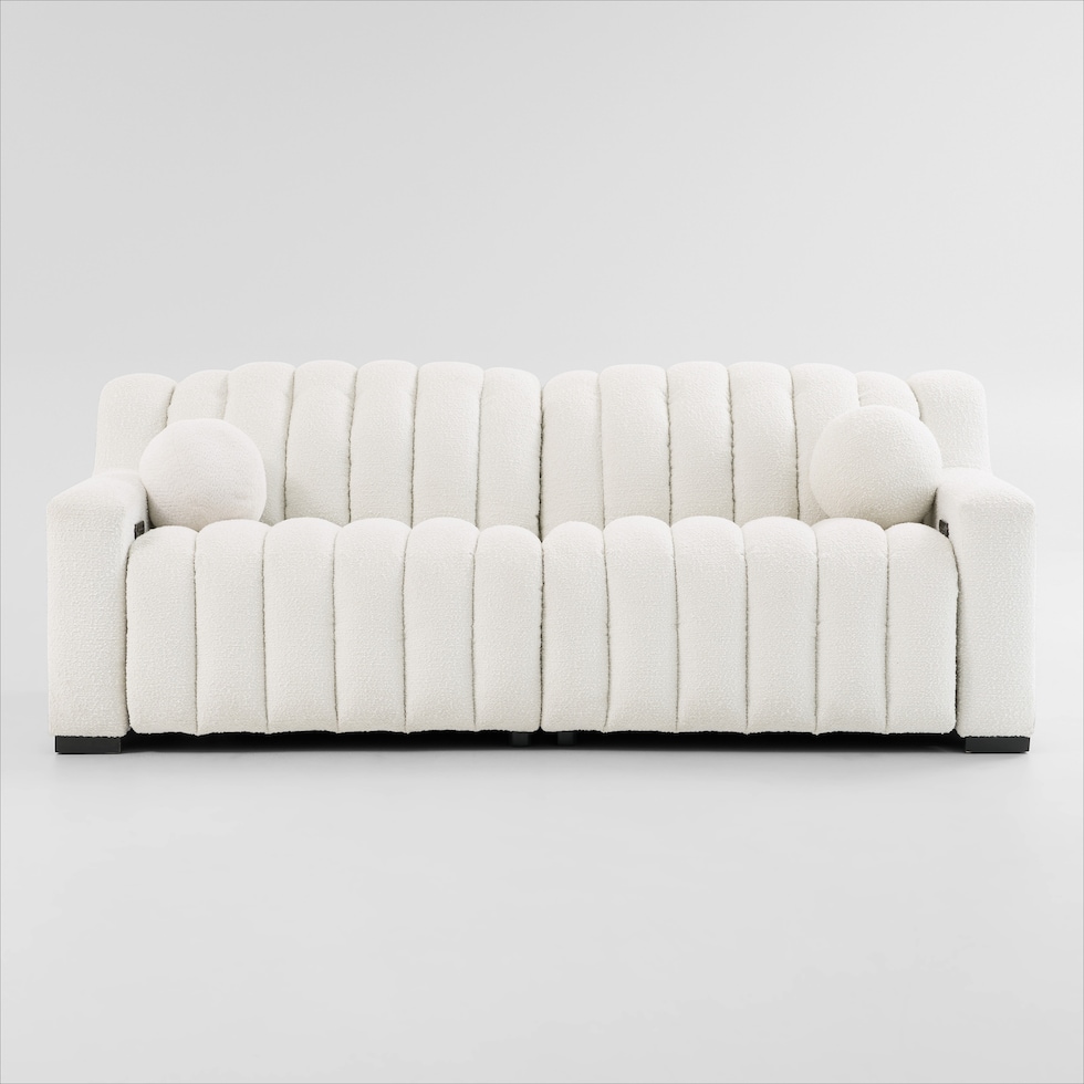 coco white sofa   