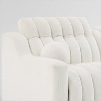 coco white sofa   