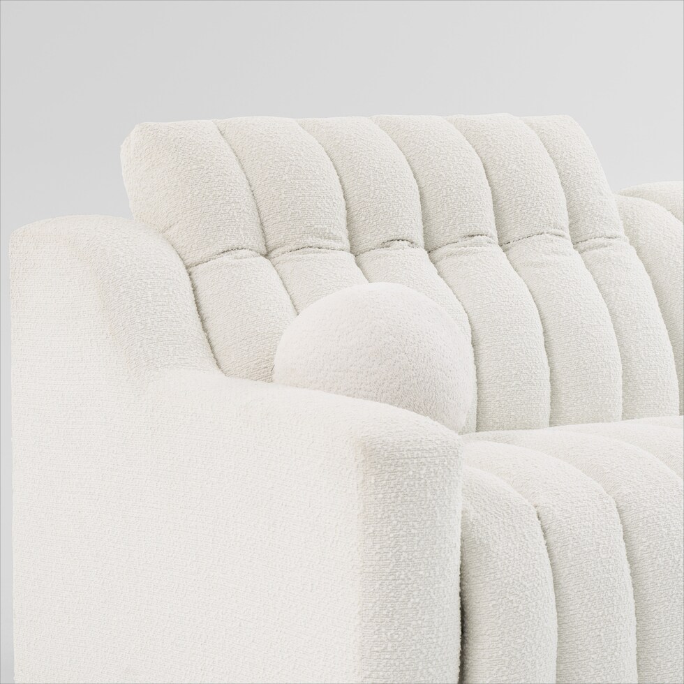 coco white sofa   