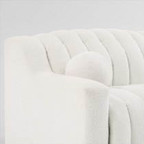 coco white sofa   