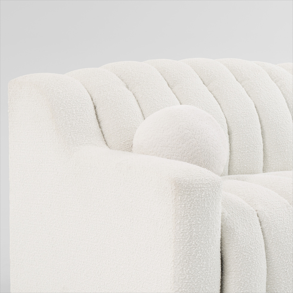 coco white sofa   