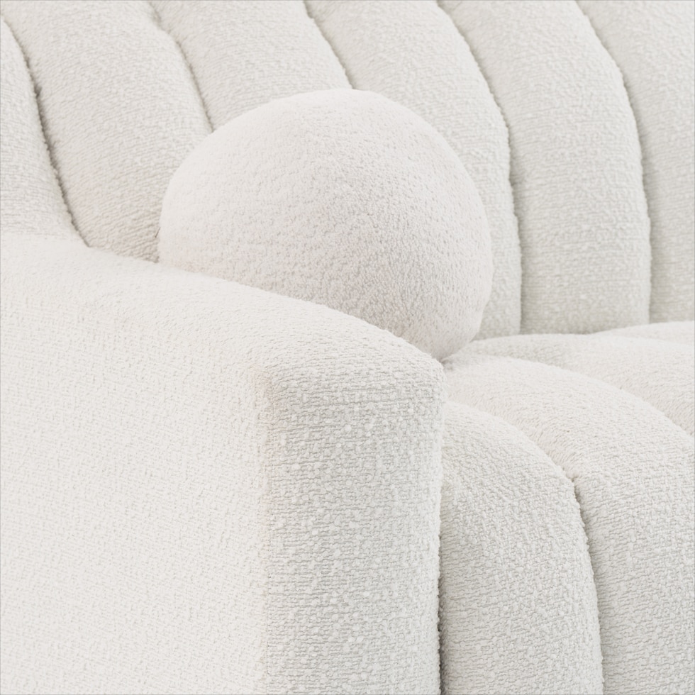 coco white sofa   