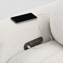 coco white sofa   