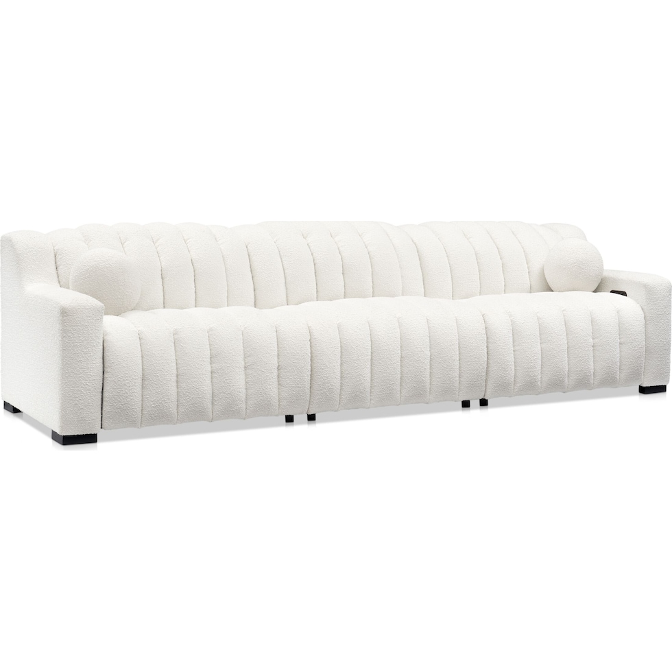 coco white sofa   