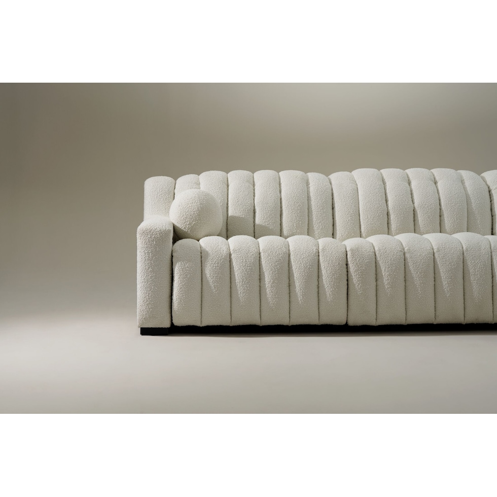 coco white sofa   