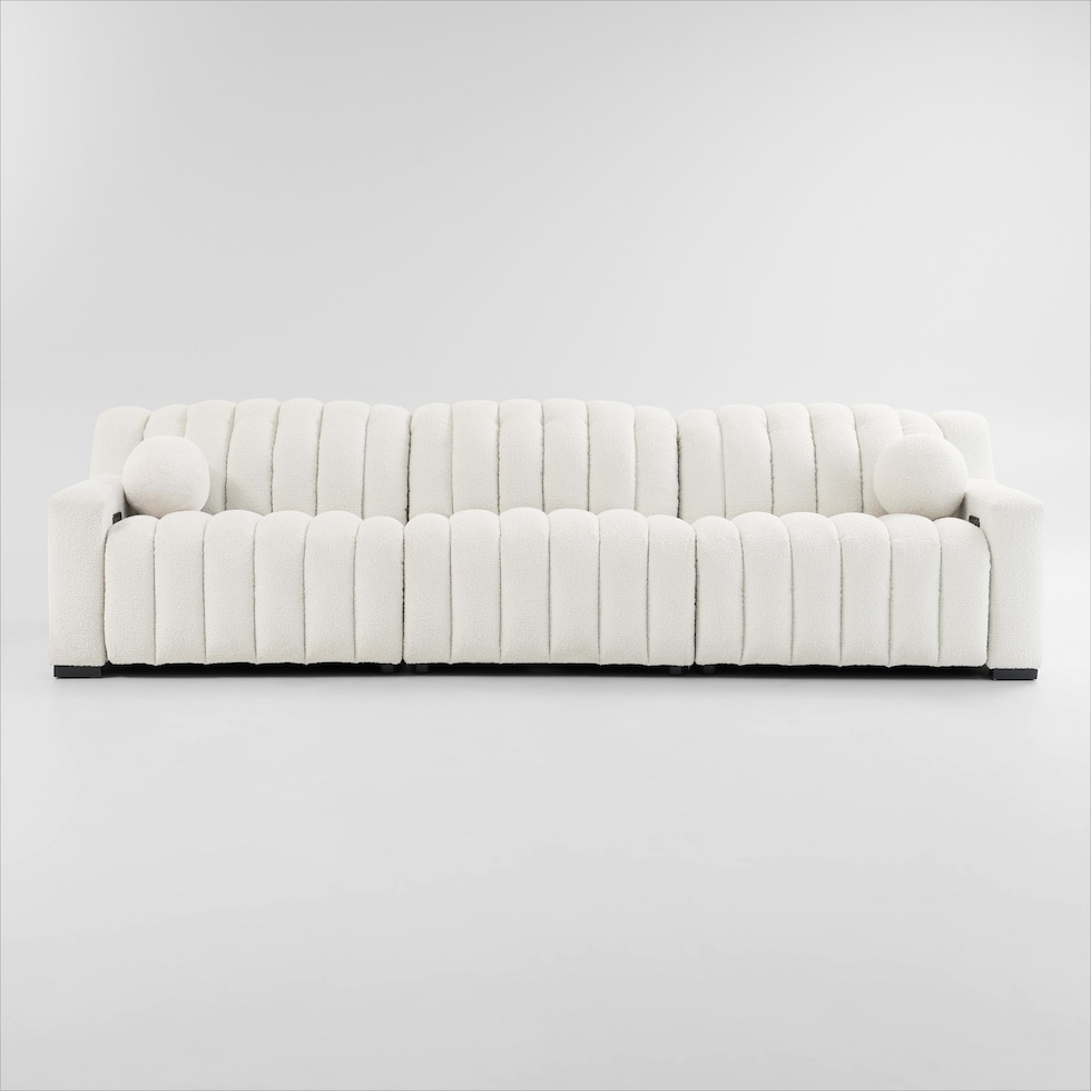 coco white sofa   