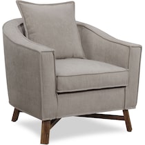 cohen gray accent chair   