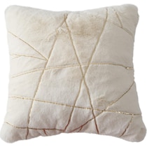 cole white gold  pc accent pillows   