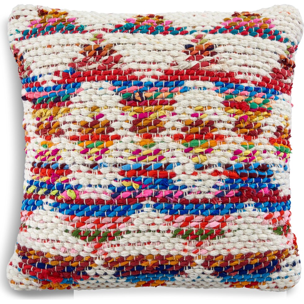 colfax multicolor accent pillow   