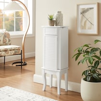 collett white armoire   