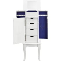 collett white armoire   