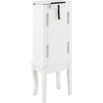 collett white armoire   