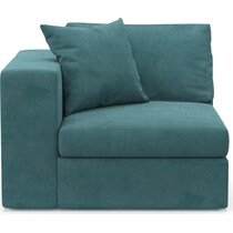 collin bella peacock left arm facing chair   