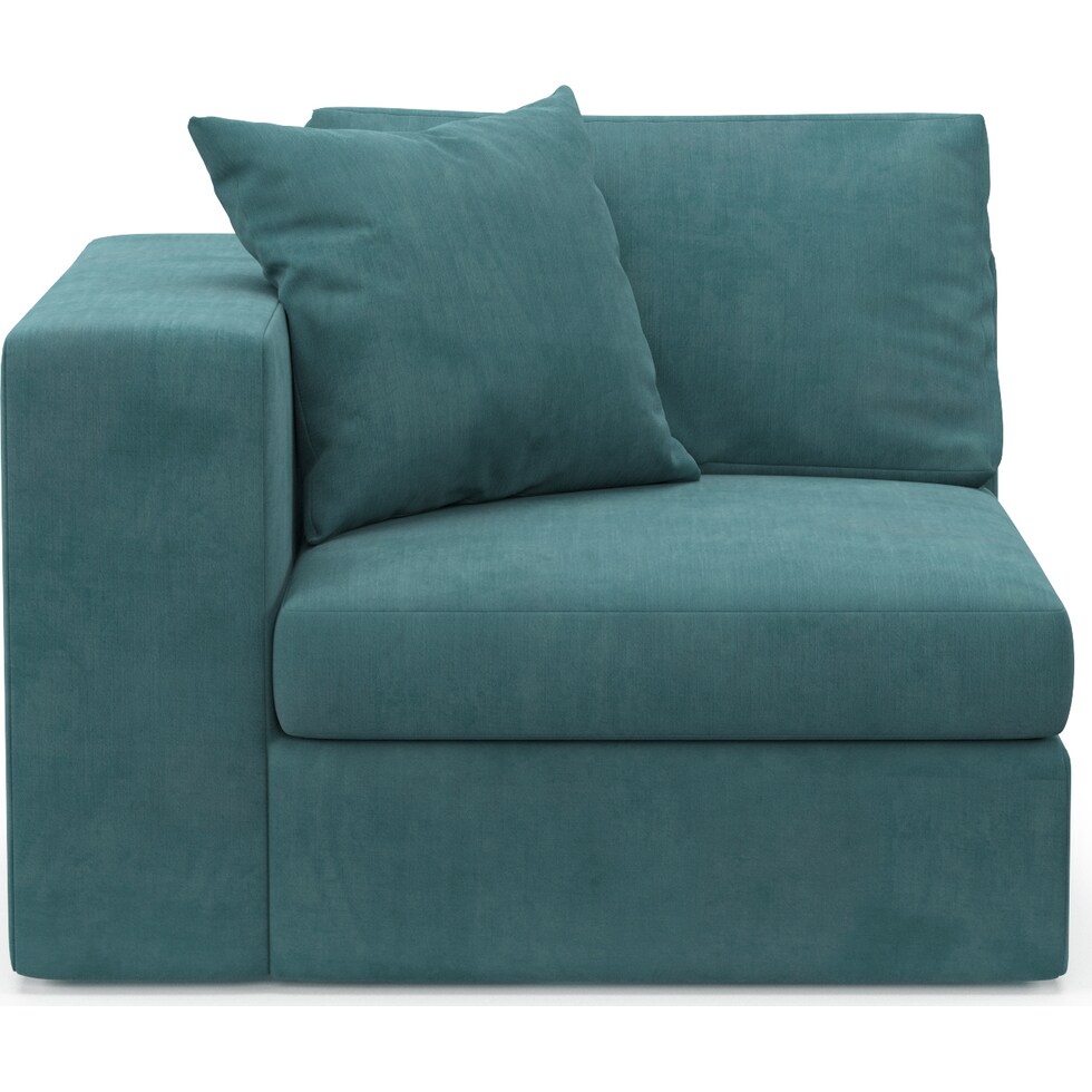 collin bella peacock left arm facing chair   