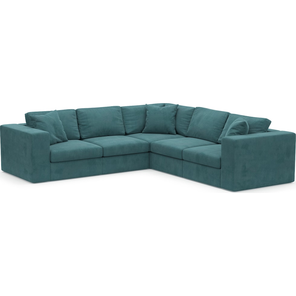 collin bella peacock sectional   